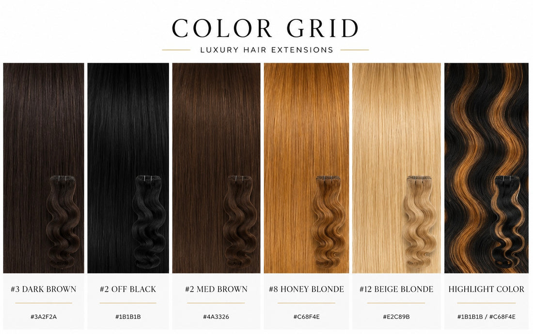 Custom Color Seamless Clip-Ins